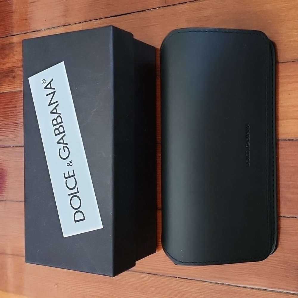 Dolce & Gabbana sunglasses case with box